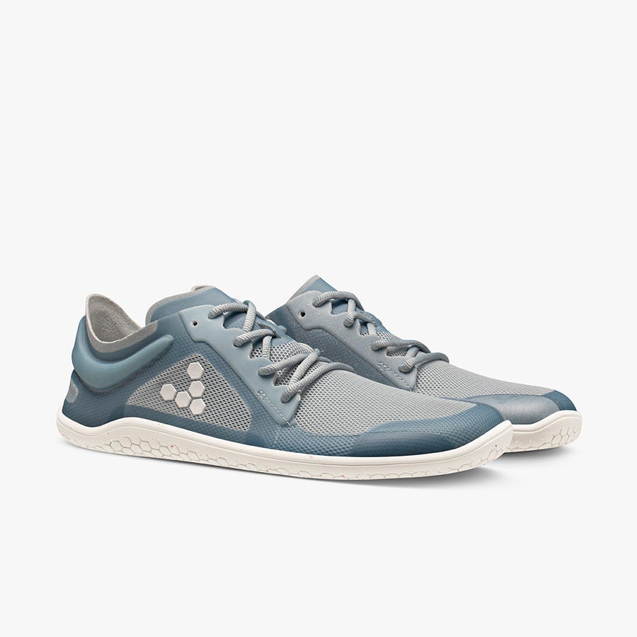 Blue Women's Vivobarefoot Primus Lite III Training Shoes | Philippines 0187TCEV